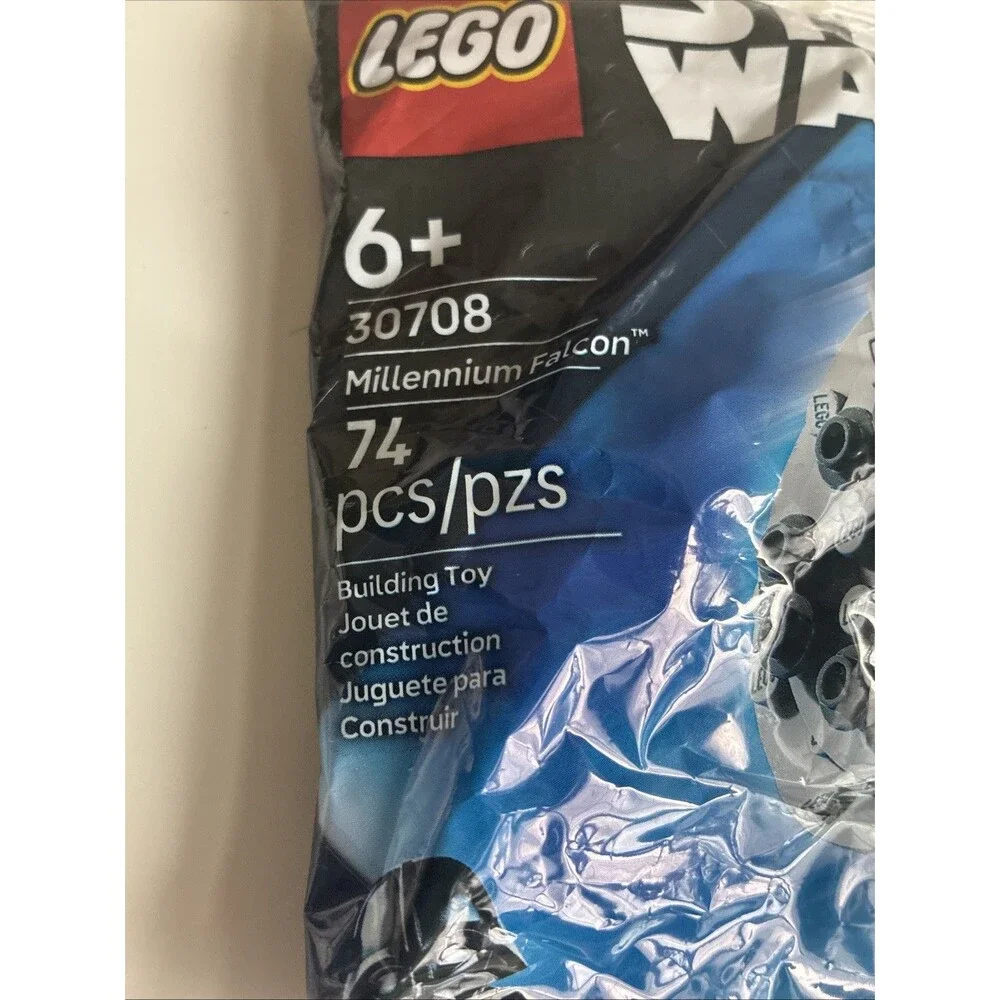 New 2025 Lego Star Wars 30708 Millennium Falcon Paperbag Set 74 PCs